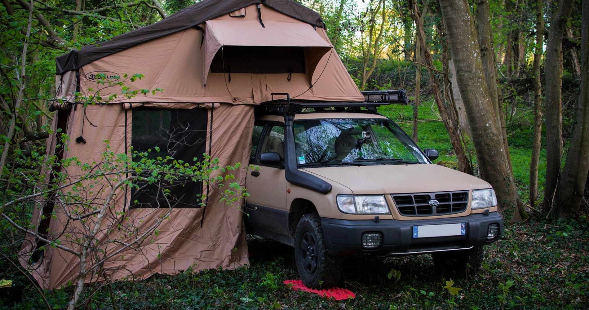 Djebel Xtreme, accessoires de camping pour les 4X4, SUV et Camping car